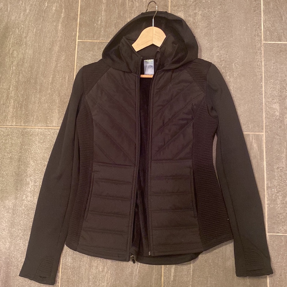 NWOT black zipper hoodie
